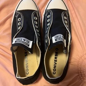 NWOT Converse All Star slip style w/o laces Women’s 9.5. Men’s 7.5